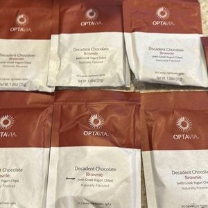 Optavia lot of 7 Decadent Chocolate Brownie with Greek Yogurt Chips “expired”